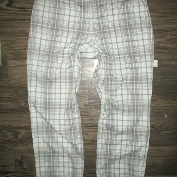 Nike Other - Nike Golf Men 38 x 32 Plaid Pants Grey Polyester